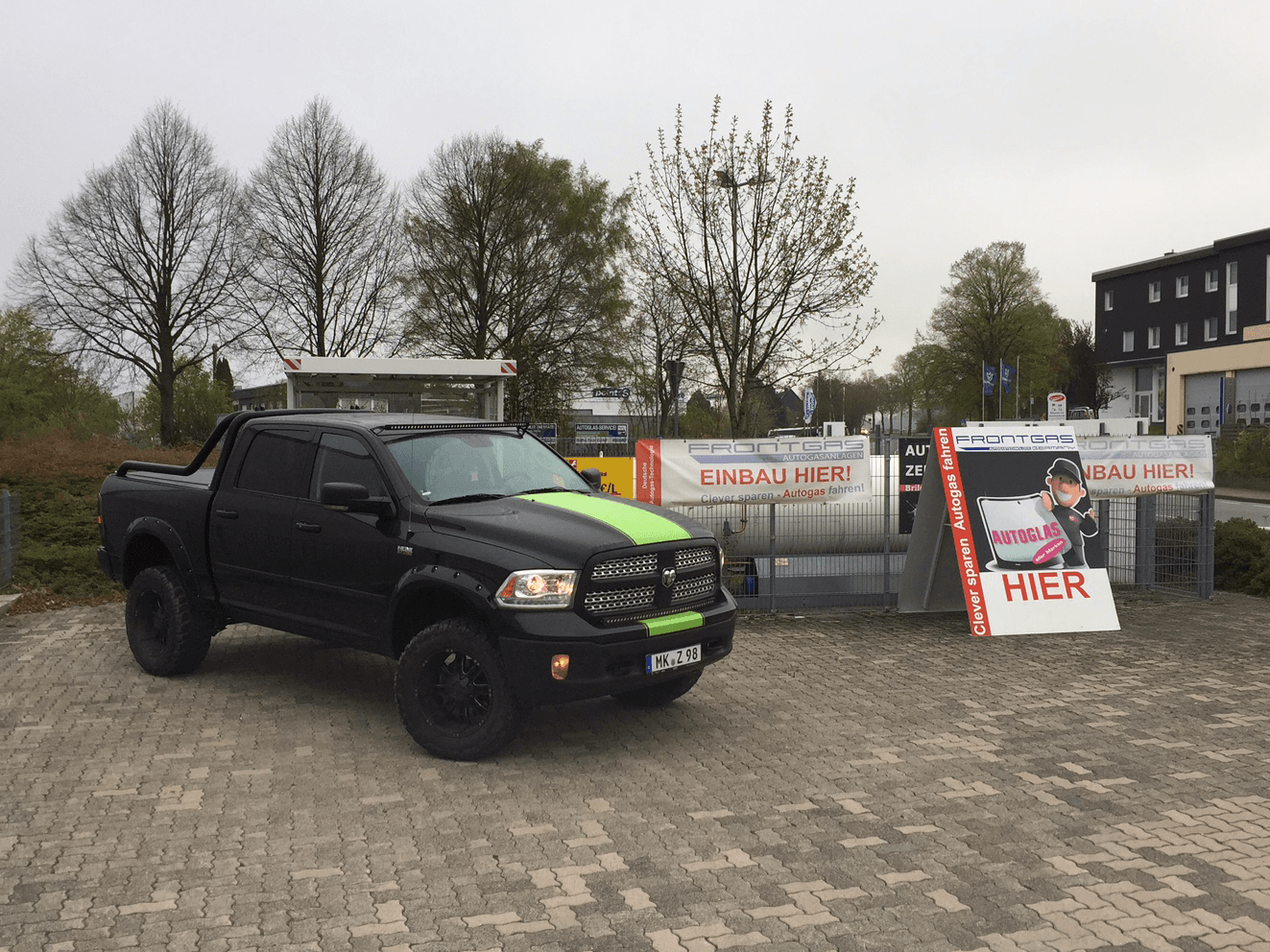 Umrüstung eines Dodge Ram 1500 4×4 Edition Laramie