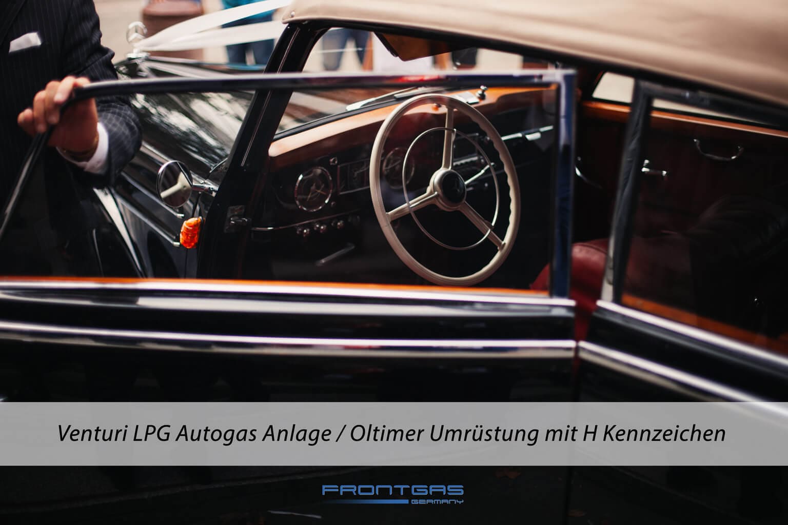 Venturi LPG Autogas Anlage / Autogas Umrüstung bei Oldtimern mit H Kennzeichen