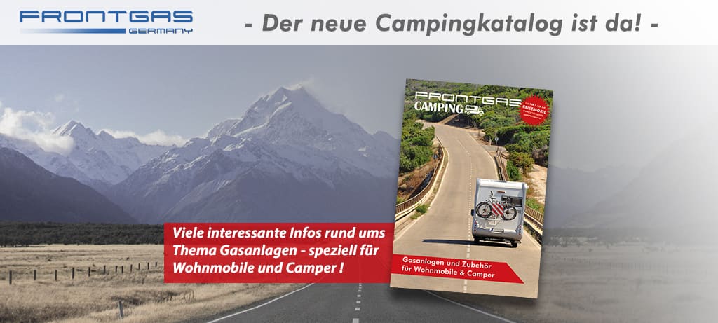 Der neue Campingkatalog von Frontgas ist da!