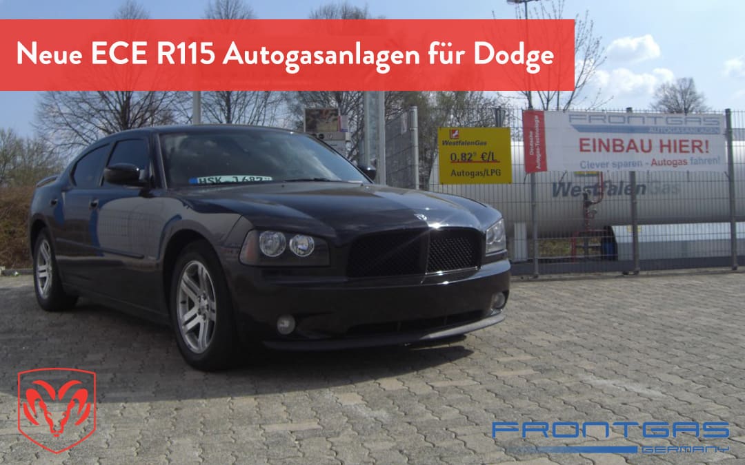 Neue ECE R115 Autogasanlagen für Dodge bei Frontgas