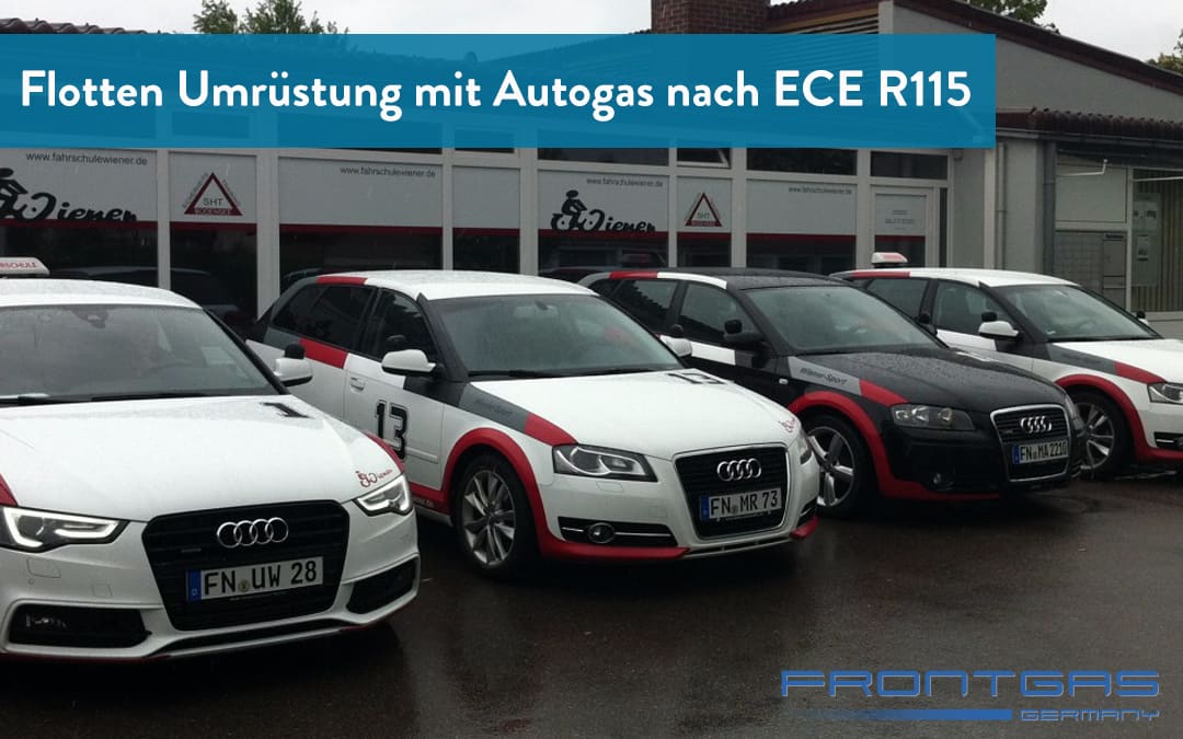Flotten Umrüstung mit Autogas nach ECE R115
