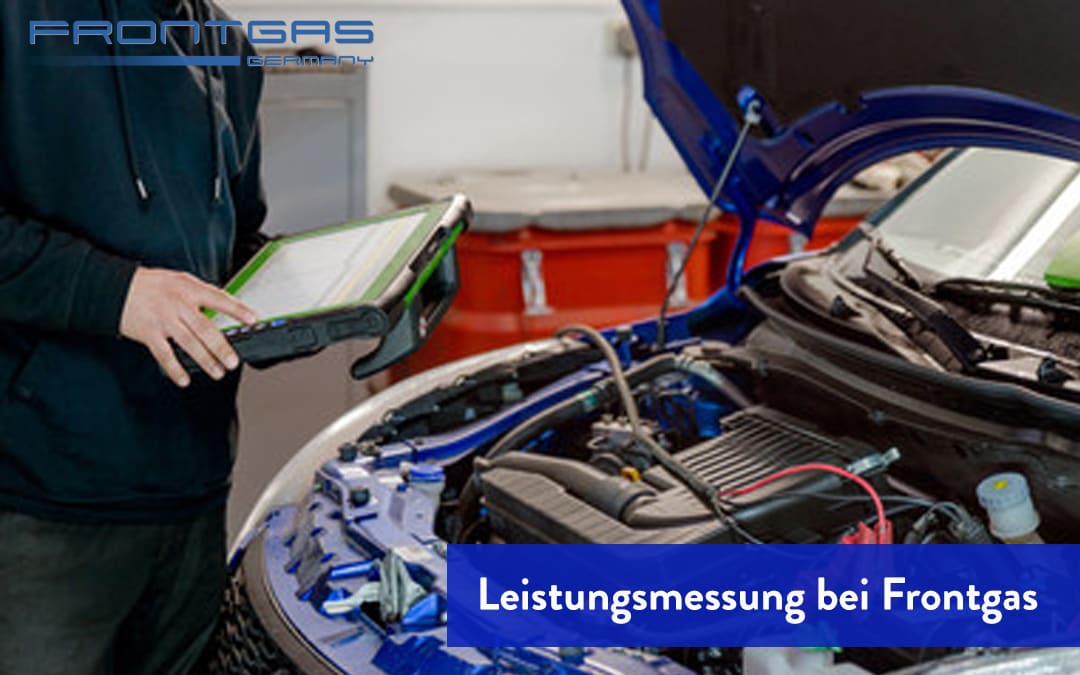 Leistungsmessung bei Frontgas. Der Prüfstand im Sauerland