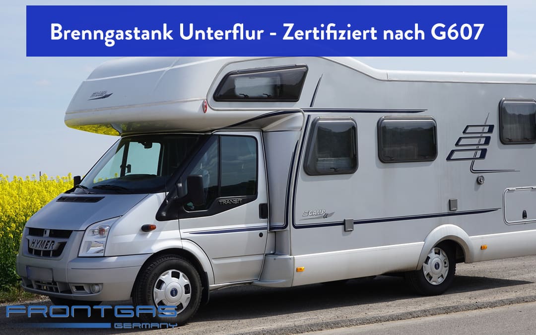 Neue Brenngastanks Unterflur – Zertifiziert nach G607