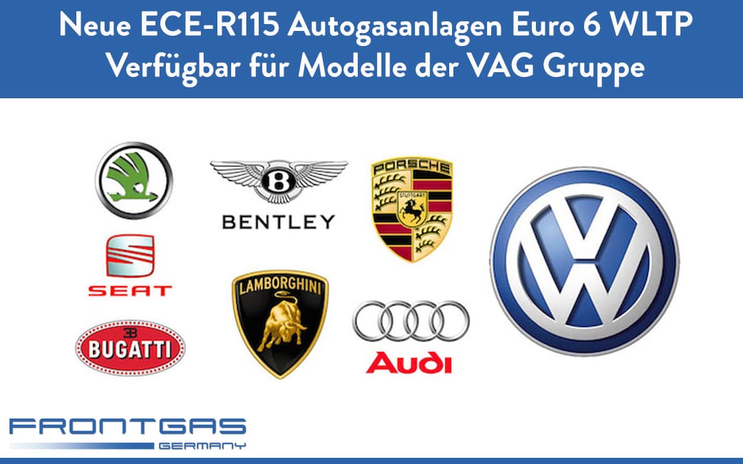 Neue ECE-R115 Autogasanlagen Euro 6 WLTP