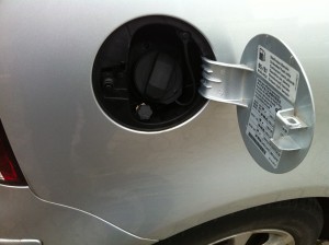 Autogas-Umruestung-LPG-Frontgas-VW-Polo-1,4-9N-Tankstutzen