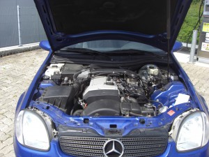 Autogas-Umruestung-LPG-Frontgas-Mercedes-SLK200-T-R170-System-1024x768