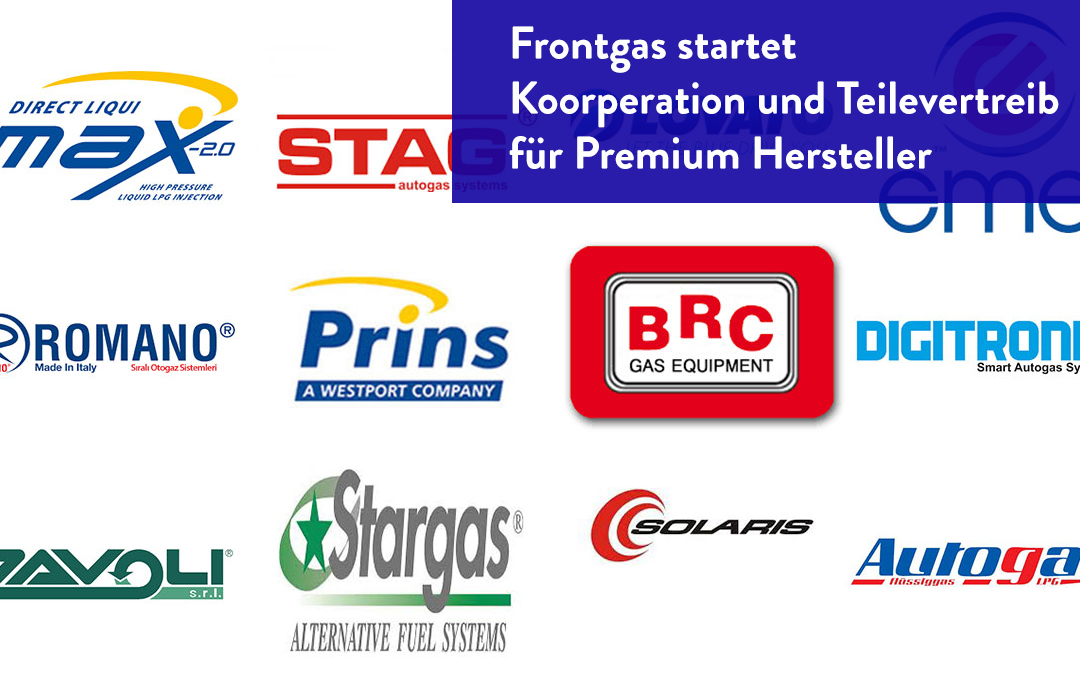 Frontgas startet Koorperation und Teilevertreib für Premium Hersteller