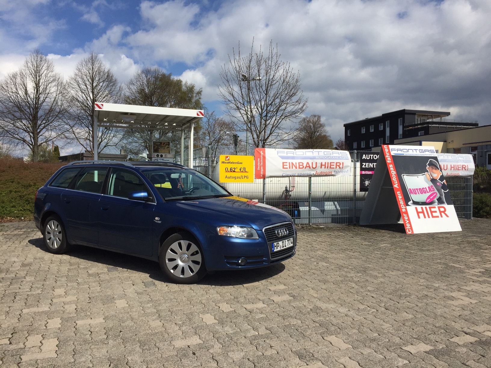 Autogas-R115-Umrüstung-auf-LPG-Autogas_Audi-A4-2,0-Vorne-min