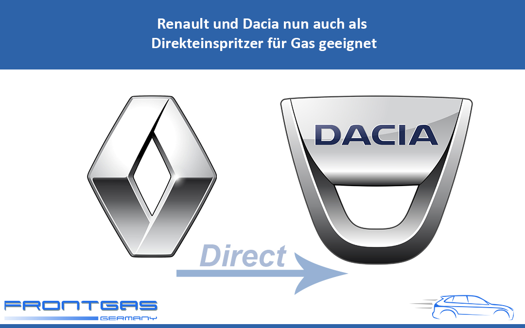 Renault und Dacia nun auch als Direkteinspritzer für Gas geeignet