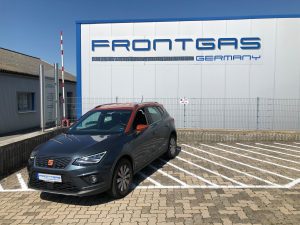 Frontgas-Autogas-Umruestung-LPG-Einbau-Landirenzo-Direct-3.0-Seat-Arona-1,0TSI-Vorne