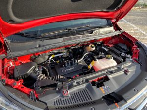 Frontgas-Autogas-Umruestung-LPG-Einbau-Landirenzo-Omegas-3.0-Opel-Mokka-1,4-Turbo-103Kw-Motorraum