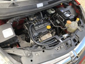 Frontgas-Autogas-Umruestung-LPG-Einbau-Landirenzo-Omegas-Opel-Corsa-1,0-44Kw-Motor