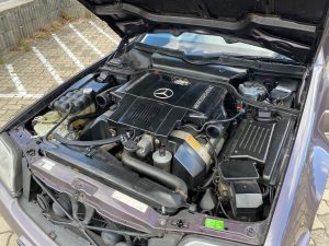 Frontgas-Autogas-Umruestung-LPG-Einbau-Landirenzo-Venturi-H-Kennzeichen-Mercedes-SL500-W129-5,0L-240Kw-Motor