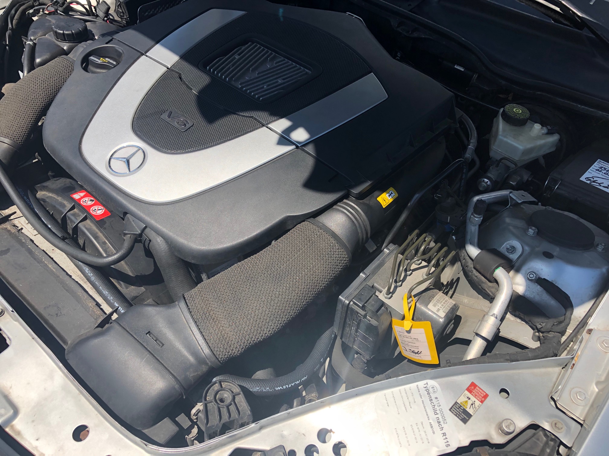 Frontgas-Autogas-Umruestung-LPG-Einbau-Frontgas-OBD-Premium-Mercedes-Benz-SLK-350-R171-3,5L-200Kw-Motor2