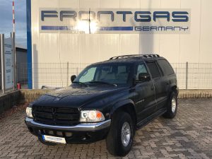 Frontgas-Autogas-Umruestung-LPG-Einbau-Frontgas-Premium-Dodge-Durango-4,7L-V8-164Kw-Vorne