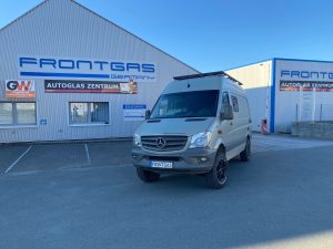 Frontgas-LPG-Autogas-Camping-Wohnmobil-Mercedes-Sprinter-4x4-Brenngastank-Eigenausbau-Festverbau-Inklusive-Tüv-1