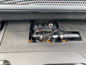 Frontgas-Autogas-Umruestung-Einbau-LPG-Prins-VSI-DI3.0-Opel-Crossland-1,2-81KW-Rail